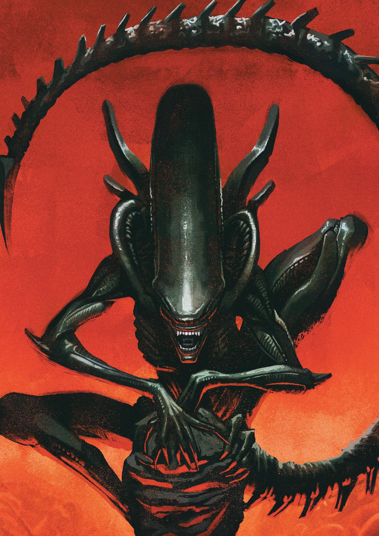 Alien Art print
