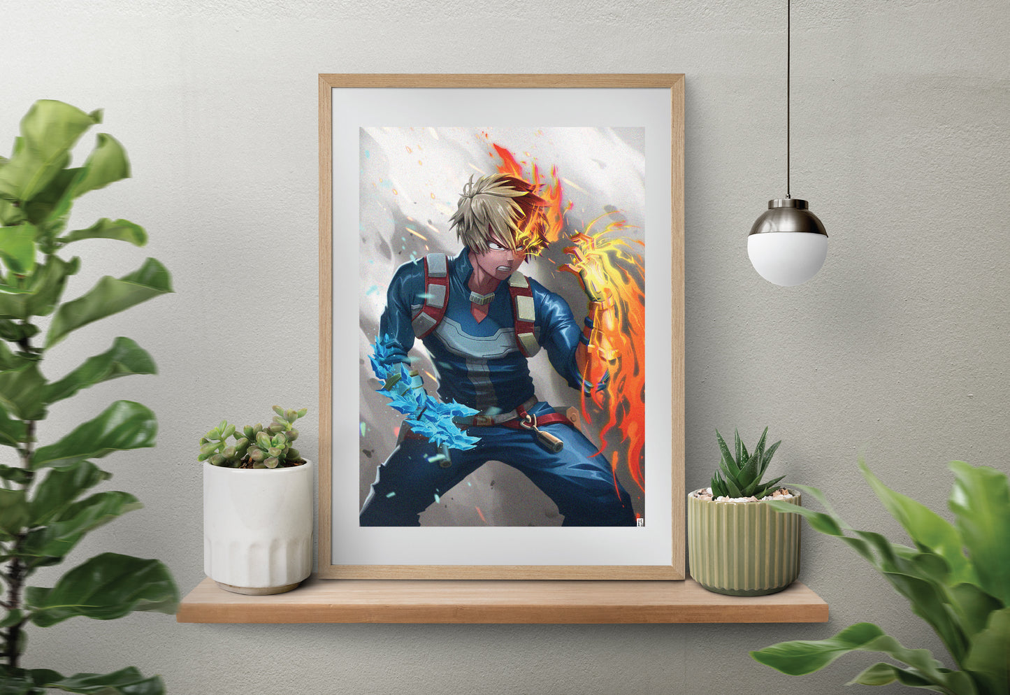 My Hero Academia - Shoto Art Print