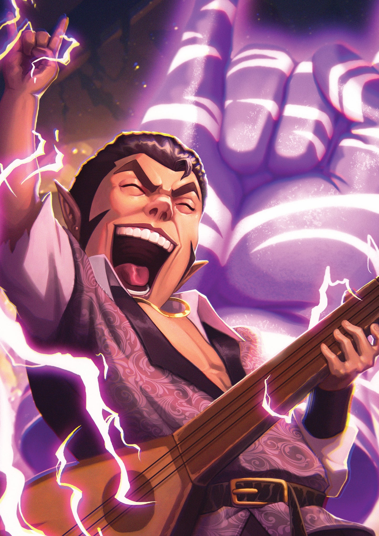 Legend of Vox Machina - Scanlan Art Print