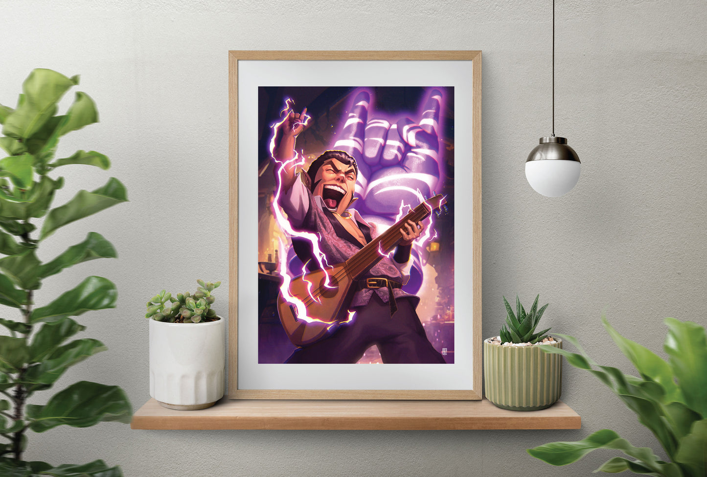 Legend of Vox Machina - Scanlan Art Print
