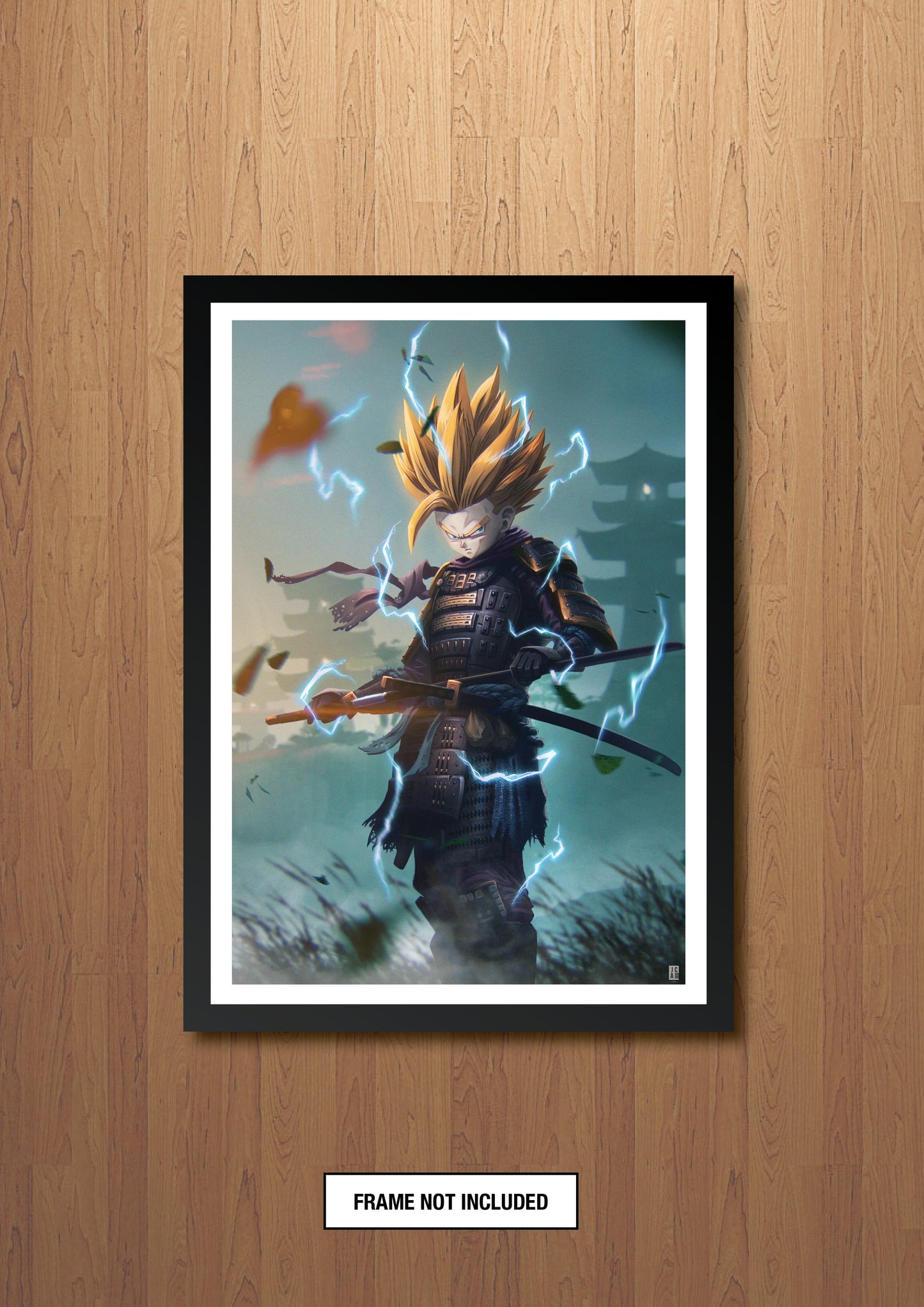 Samurai DBZ - Gohan Art Print