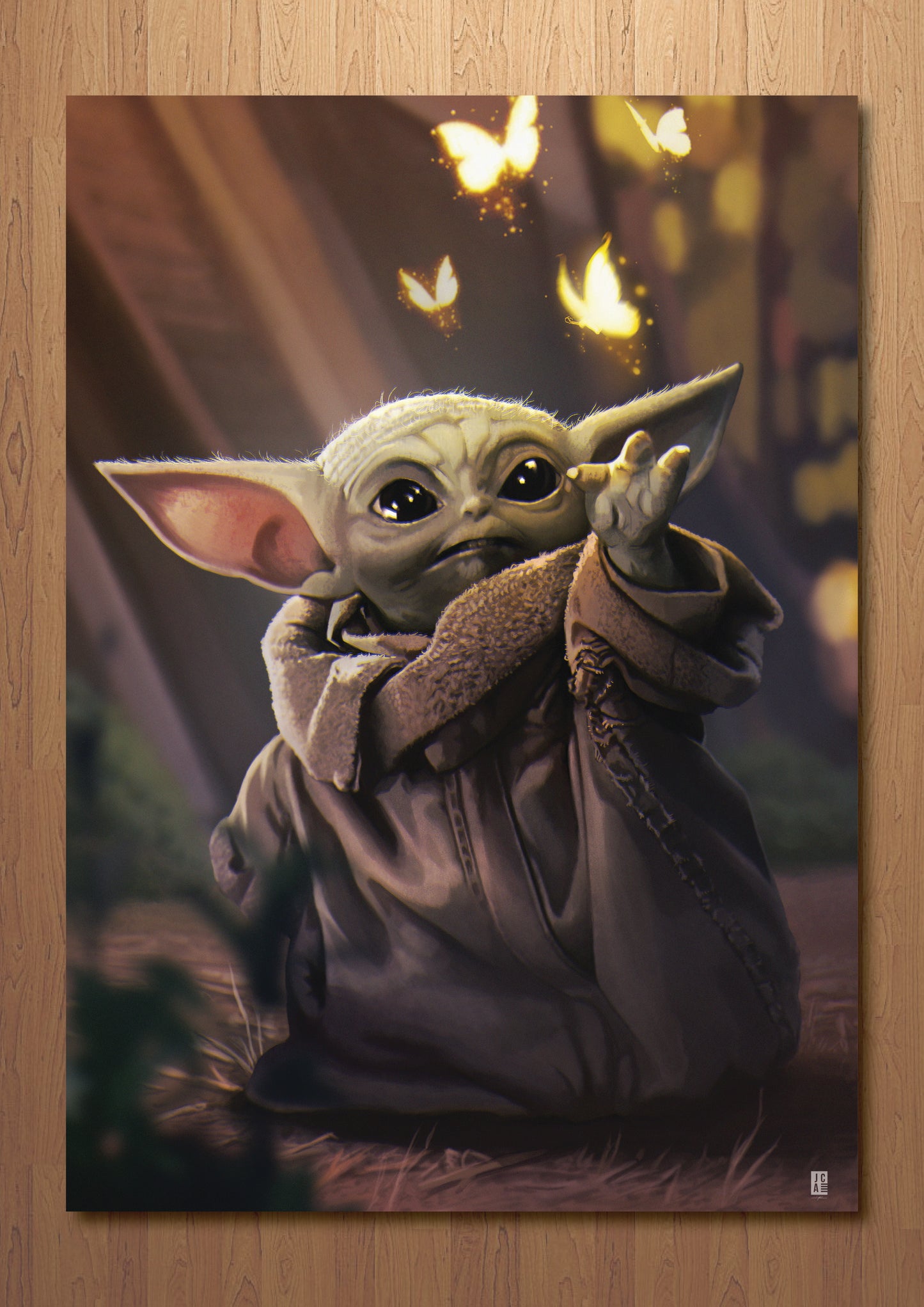 Starwars - Baby Yoda Art Print