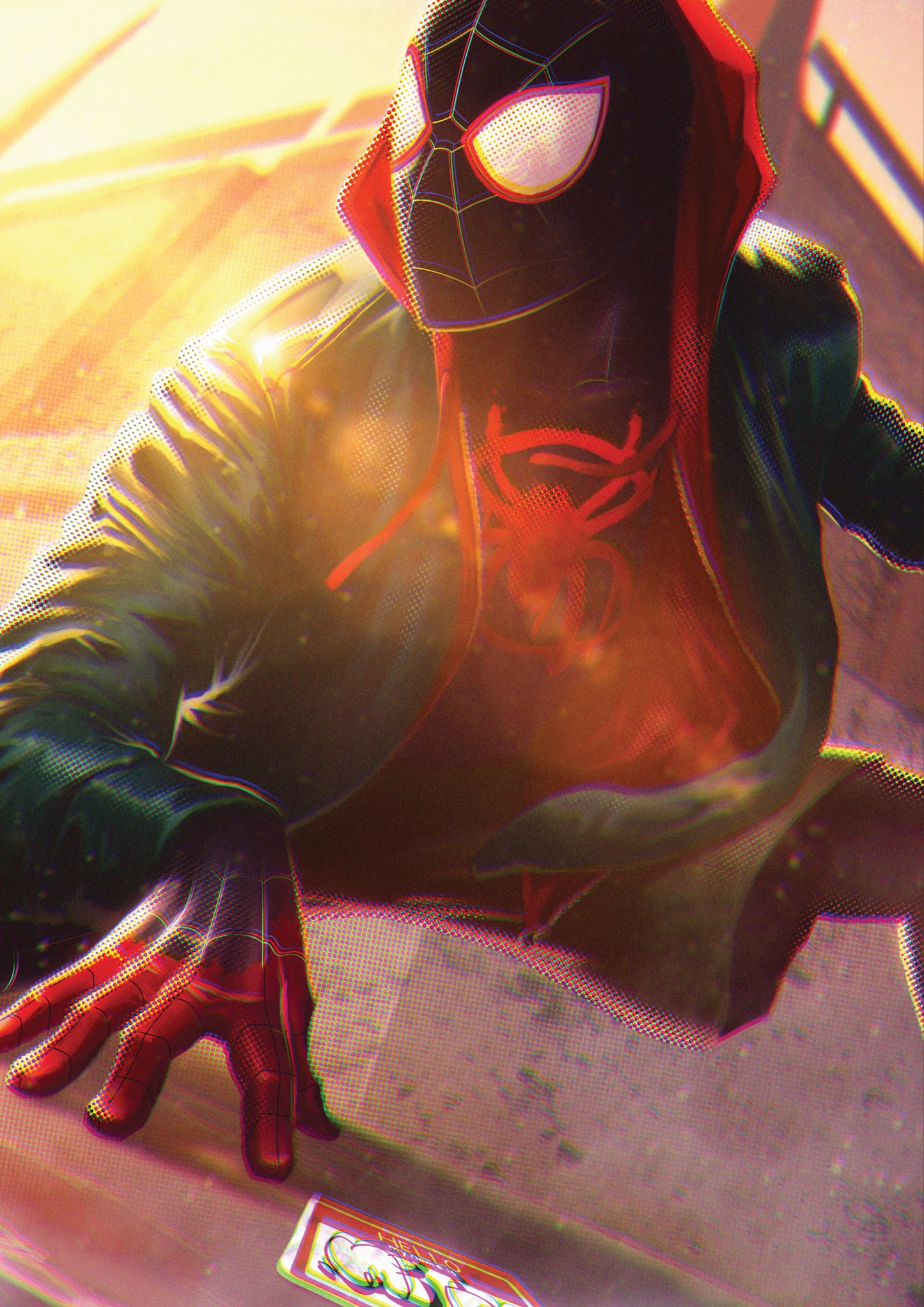 Miles Morales Art Print