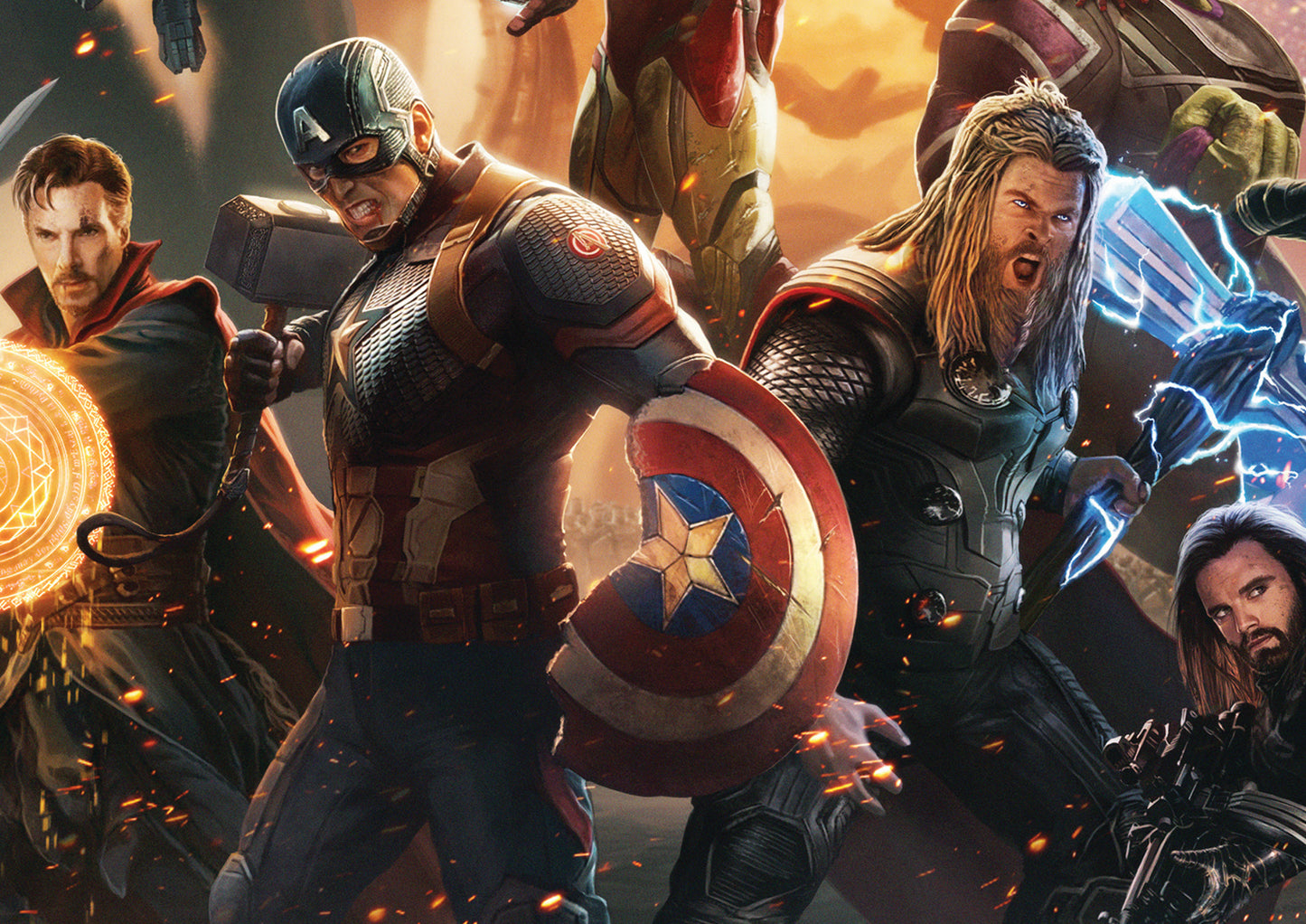 Avengers Assemble Limited Edition A1 Art Print