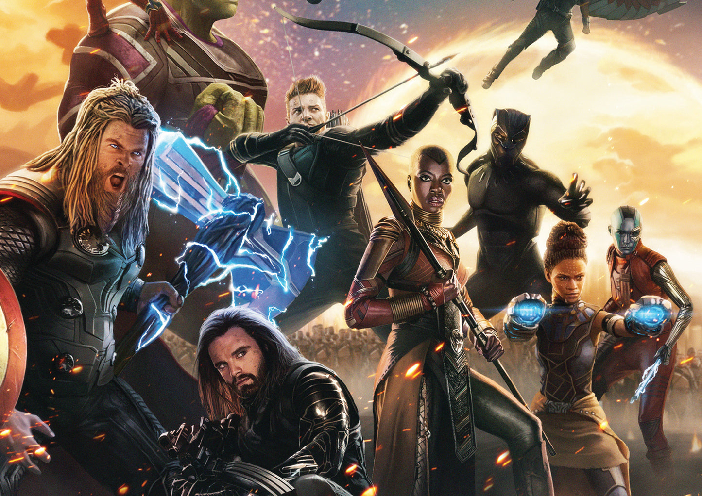 Avengers Assemble Limited Edition A1 Art Print