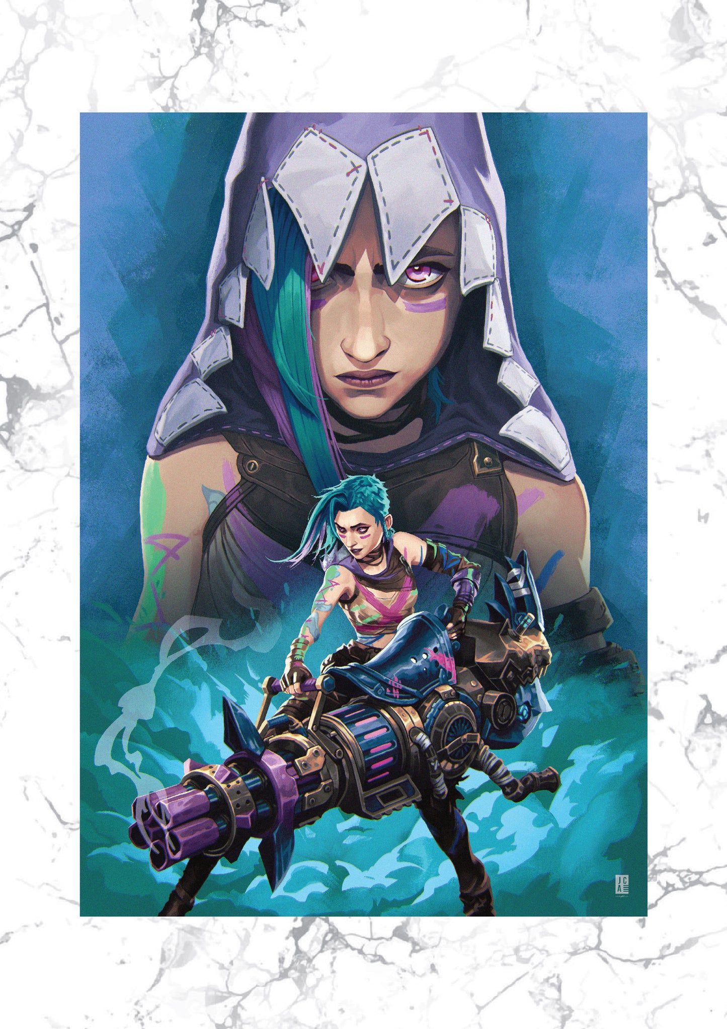 Arcane - Jinx Premium Foil Art Print