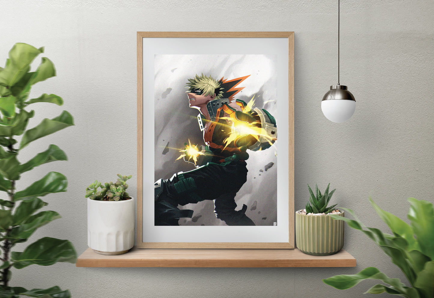 My Hero Academia - Bakugo Art Print