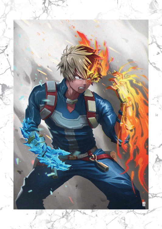 My Hero Academia - Shoto Art Print