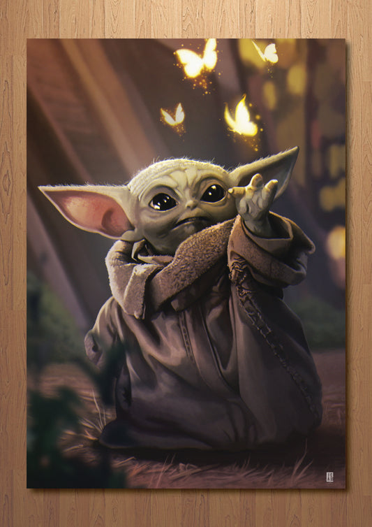 Starwars - Baby Yoda Art Print