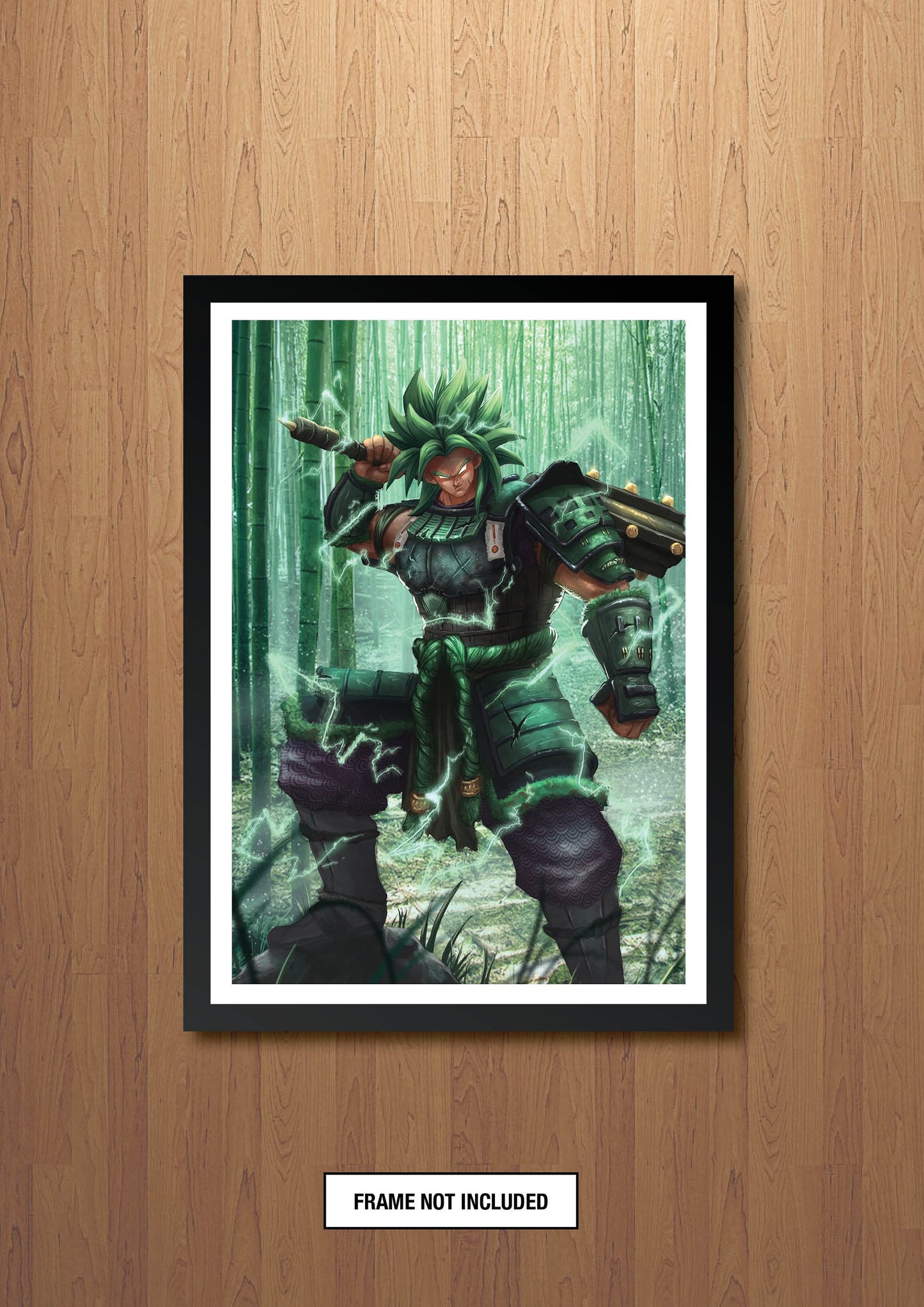 Samurai DBZ - Broly Art Print