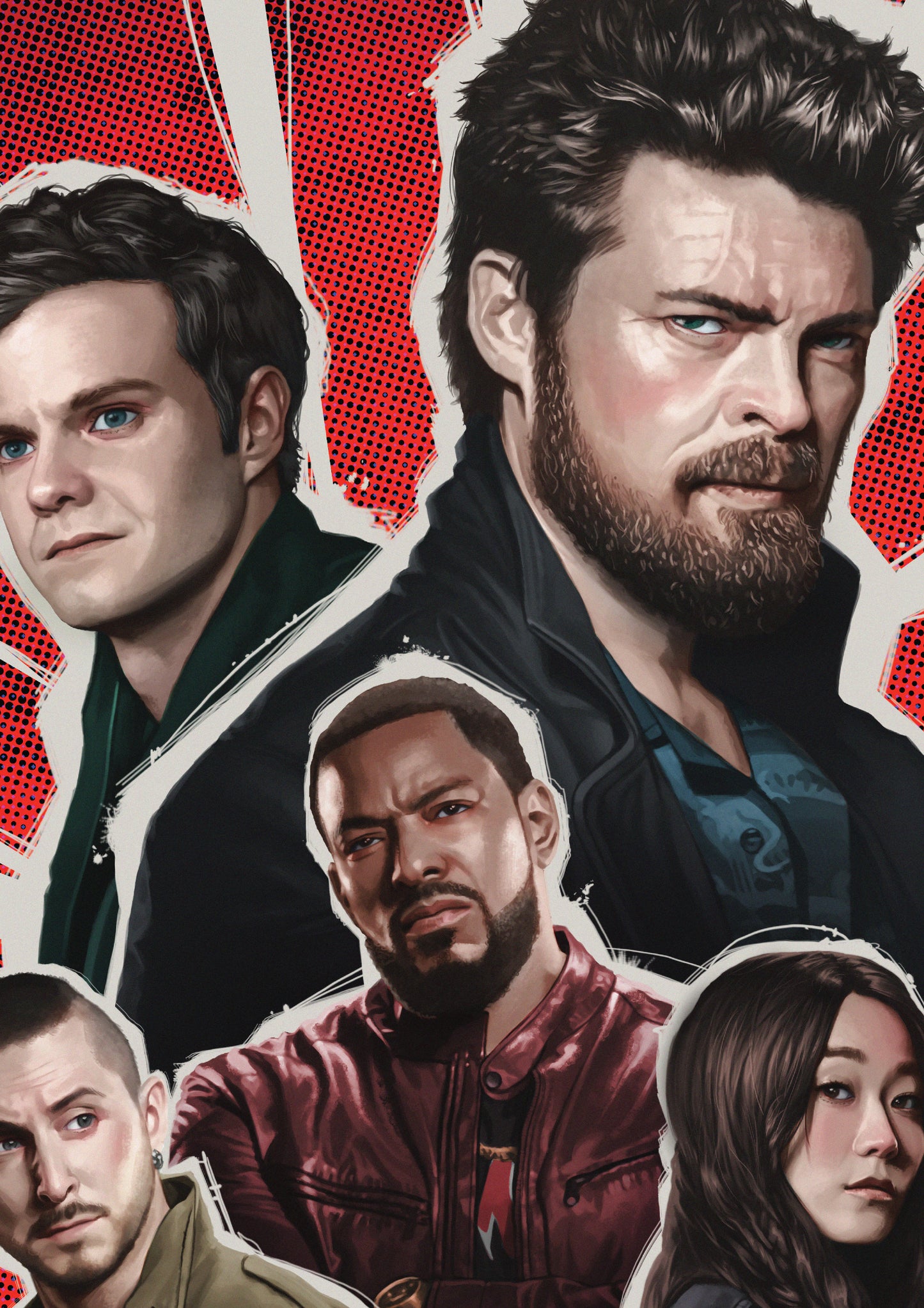 The Boys Art Print
